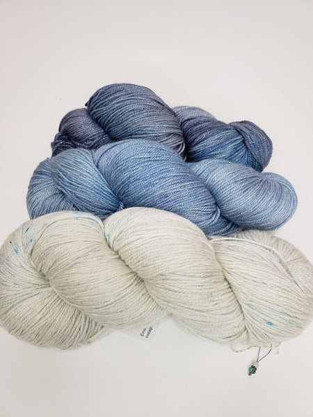 Akara Yarns- Silver Sock