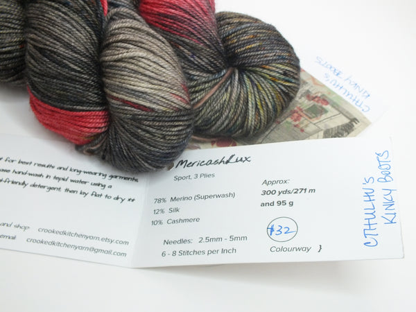 Crooked Kitchen Yarn- Mericash Lux